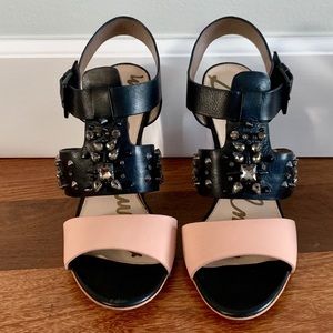 Sam Edleman Black & Tan Heels